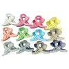 Colorful banana clips, shark clips, grab clips, hair clips, and metal spring hair clips are durable and won't damage your hair Item Picture